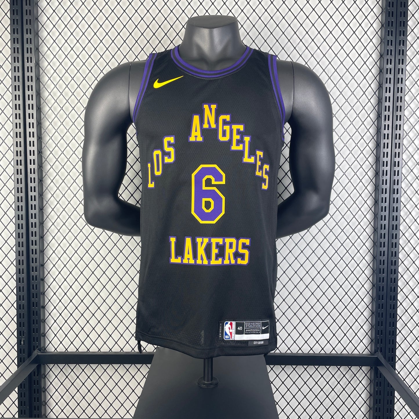 Los Angeles Lakers City Edition jersey N.6
