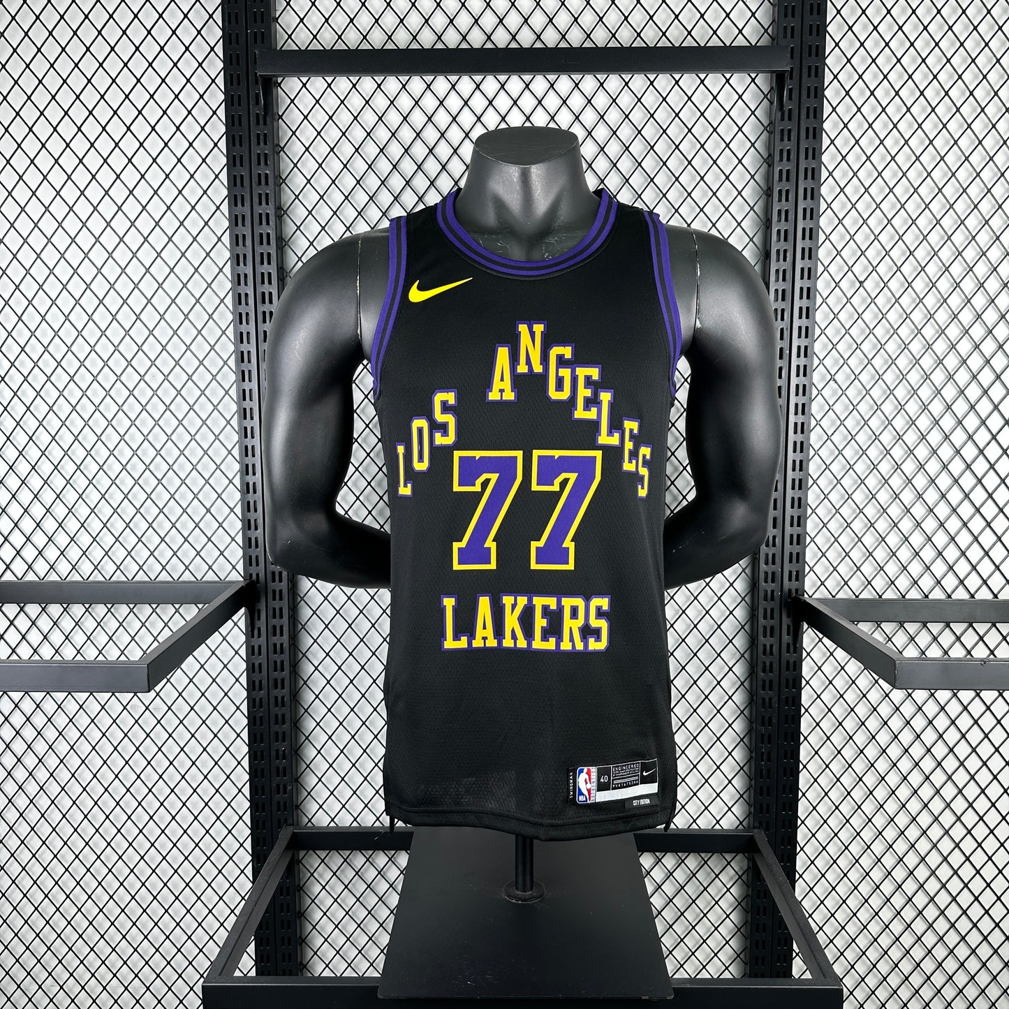 Los Angeles Lakers City Edition jersey N.77