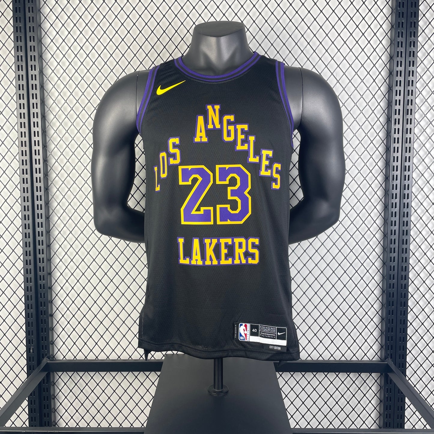 Los Angeles Lakers City Edition jersey N.23