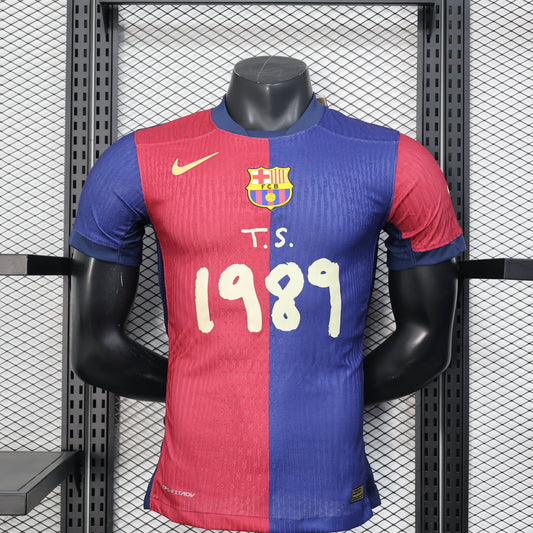 Barcelona x Taylor Swift special home jersey