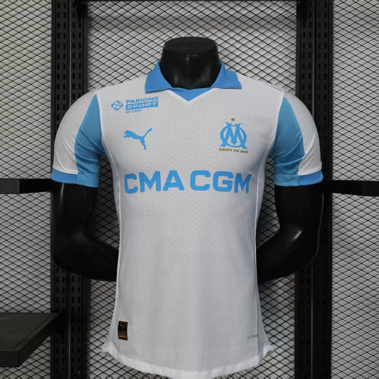 Olympique de Marseille 2025-26 home football jersey