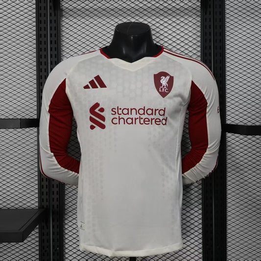Liverpool FC 2025/26 long-sleeve home jersey