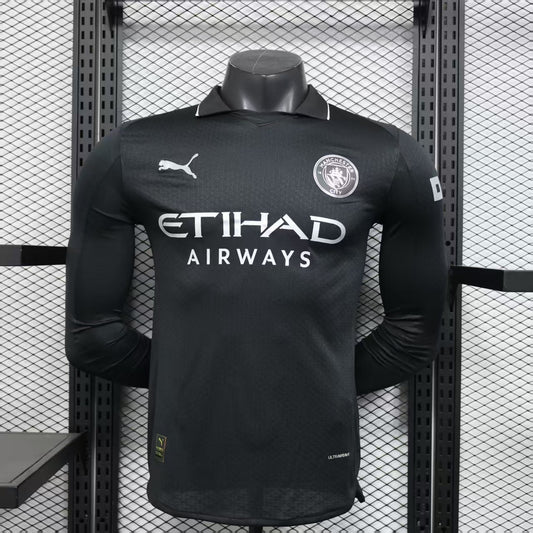 Manchester City 2025/26 Long Sleeve Away Jersey