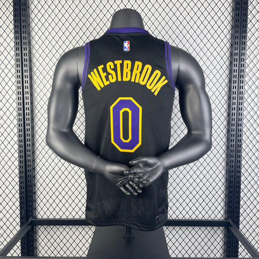 Los Angeles Lakers City Edition jersey N.0