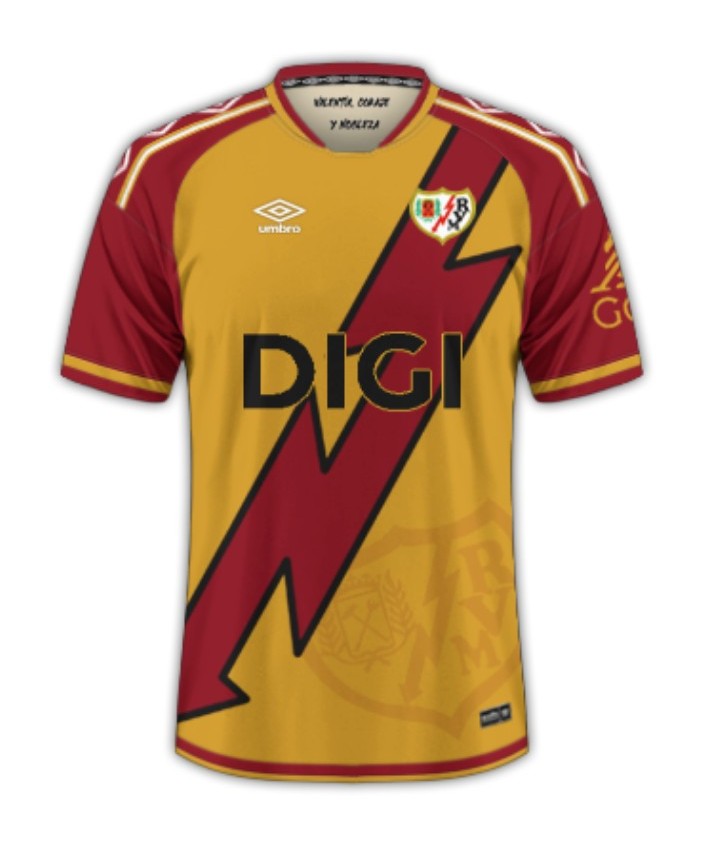 Rayo Vallecano 26/27 Third Kit